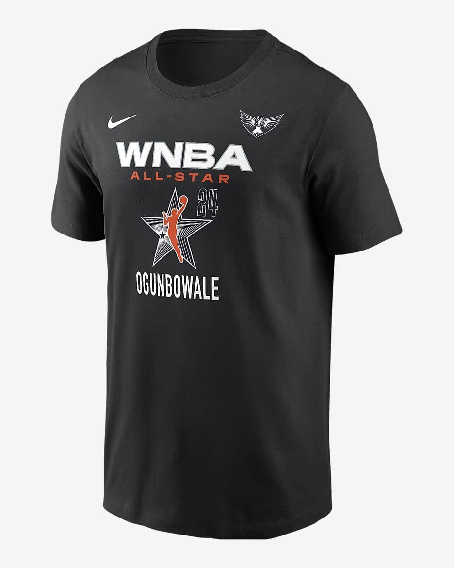 Arike Ogunbowale Dallas Wings 2024 WNBA All-Star Men's Nike WNBA T-Shirt - Black