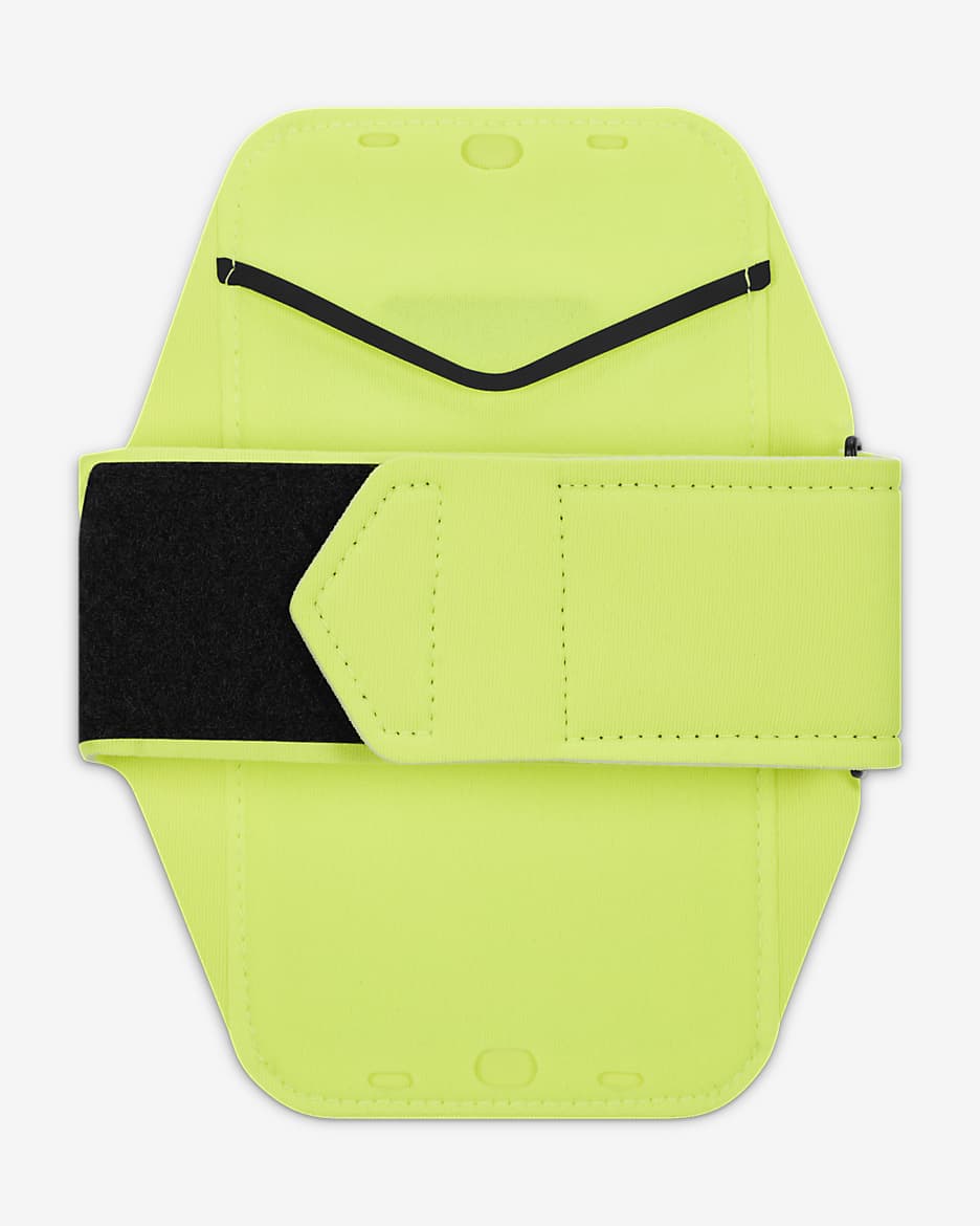 Nike Lean Plus Armband - Volt/Black/Silver