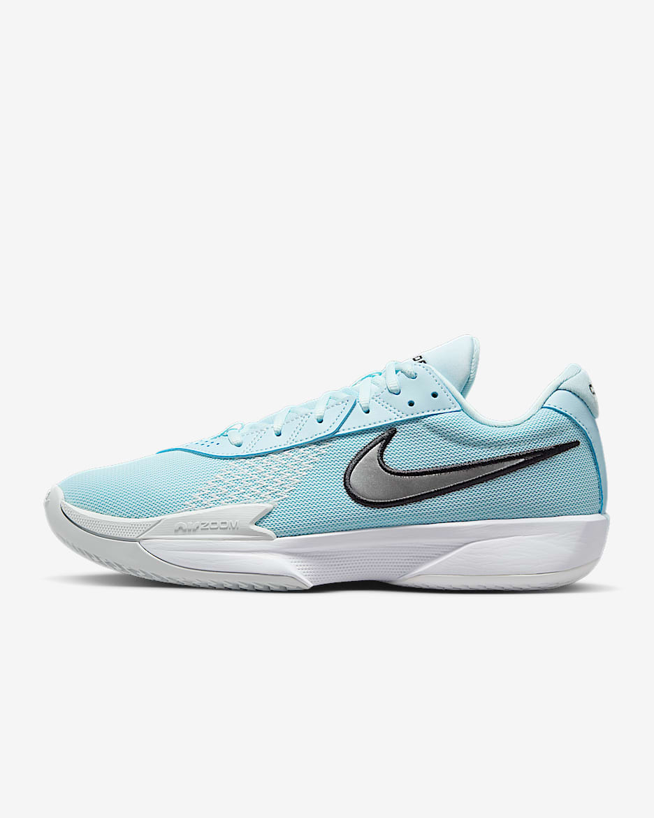 Nike G.T. Cut Academy EP Basketball Shoes - Glacier Blue/White/Photon Dust/Metallic Silver