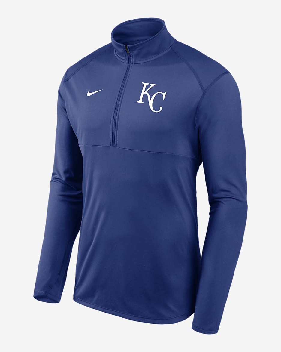 Nike Dri-FIT Element Performance (MLB Kansas City Royals) Men’s 1/2-Zip Pullover - Rush Blue