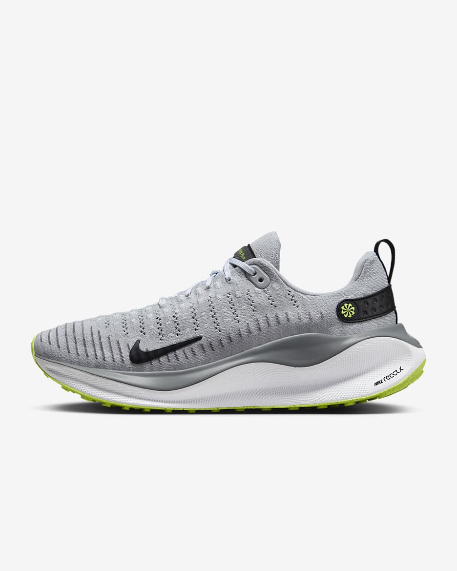 Tenis de correr en carretera para hombre Nike InfinityRN 4 - Gris lobo/Platino puro/Gris azulado/Negro