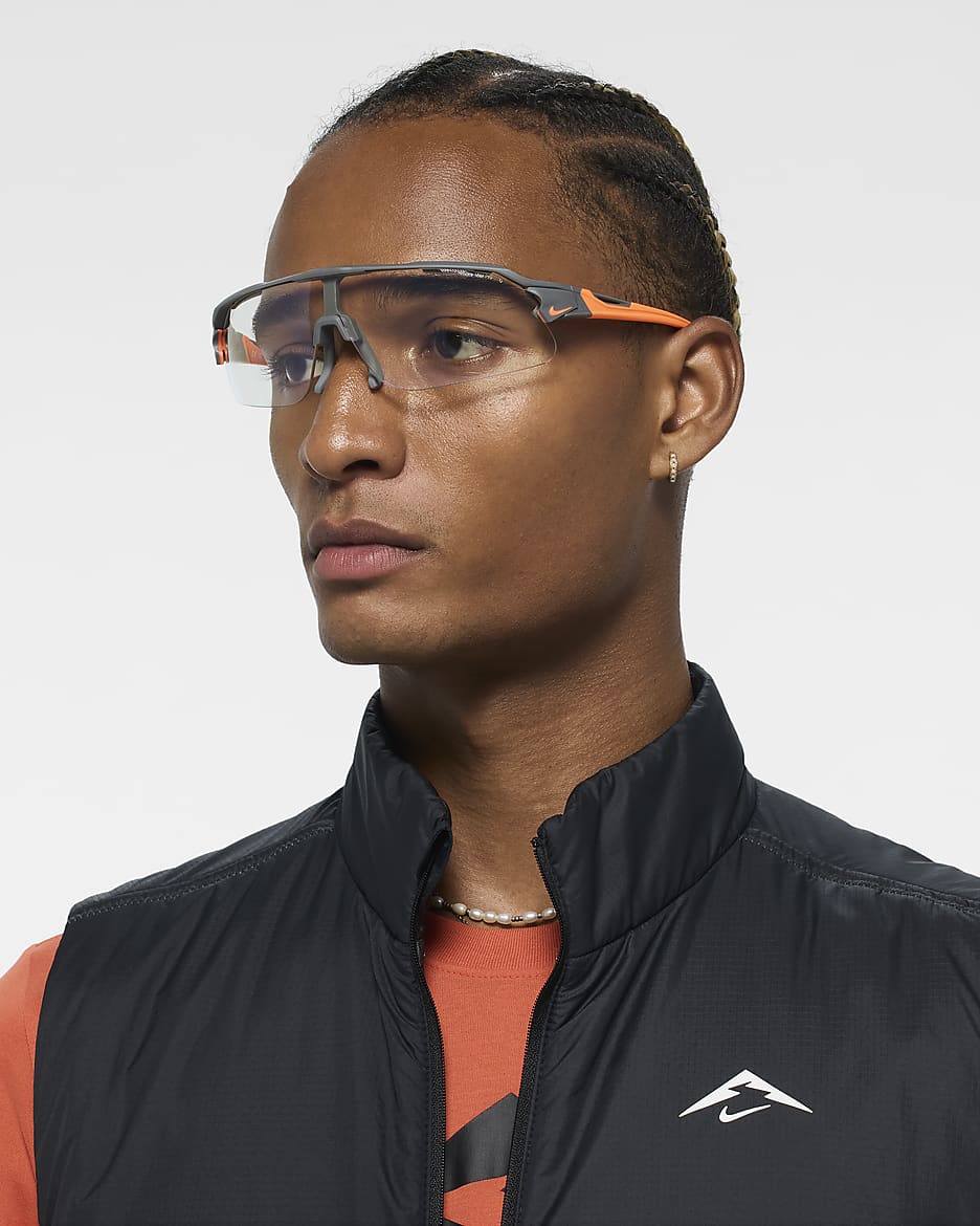 Nike Flyfree Shield Sunglasses - Smoke Grey