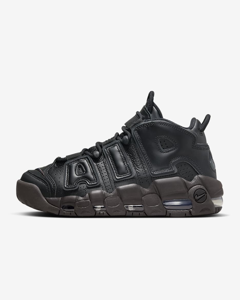 Calzado para mujer Nike Air More Uptempo - Negro/Marrón terciopelo/Antracita