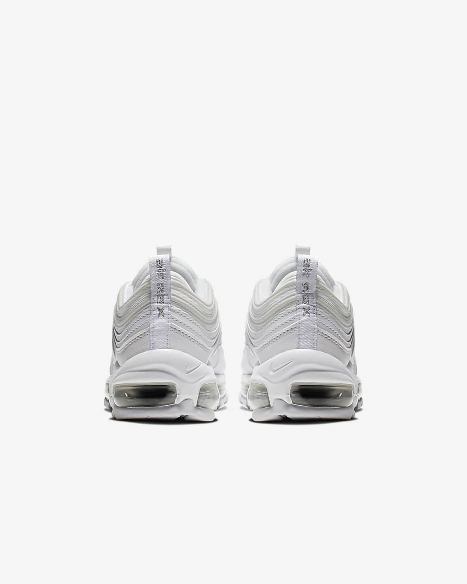 Scarpa Nike Air Max 97 - Ragazzo/a - Bianco/Argento metallizzato/Bianco