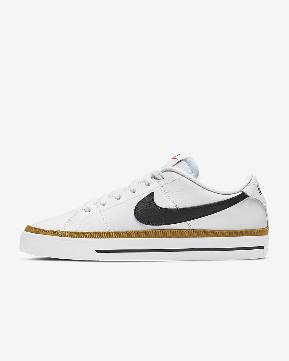 Scarpa Nike Court Legacy - Donna - Bianco/Desert Ochre/Nero