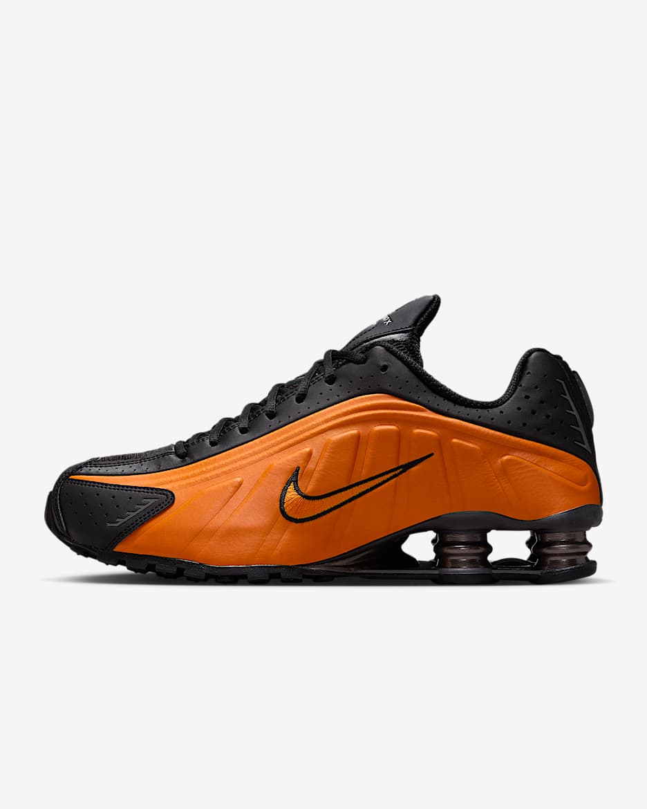 Nike Shox R4 Men's Shoes - Bright Ceramic/Black/Metallic Dark Grey/Bright Ceramic