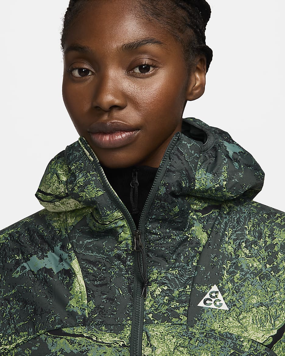 Nike ACG "Rope de Dope" Chaqueta Therma-FIT ADV - Mujer - Vintage Green/Summit White