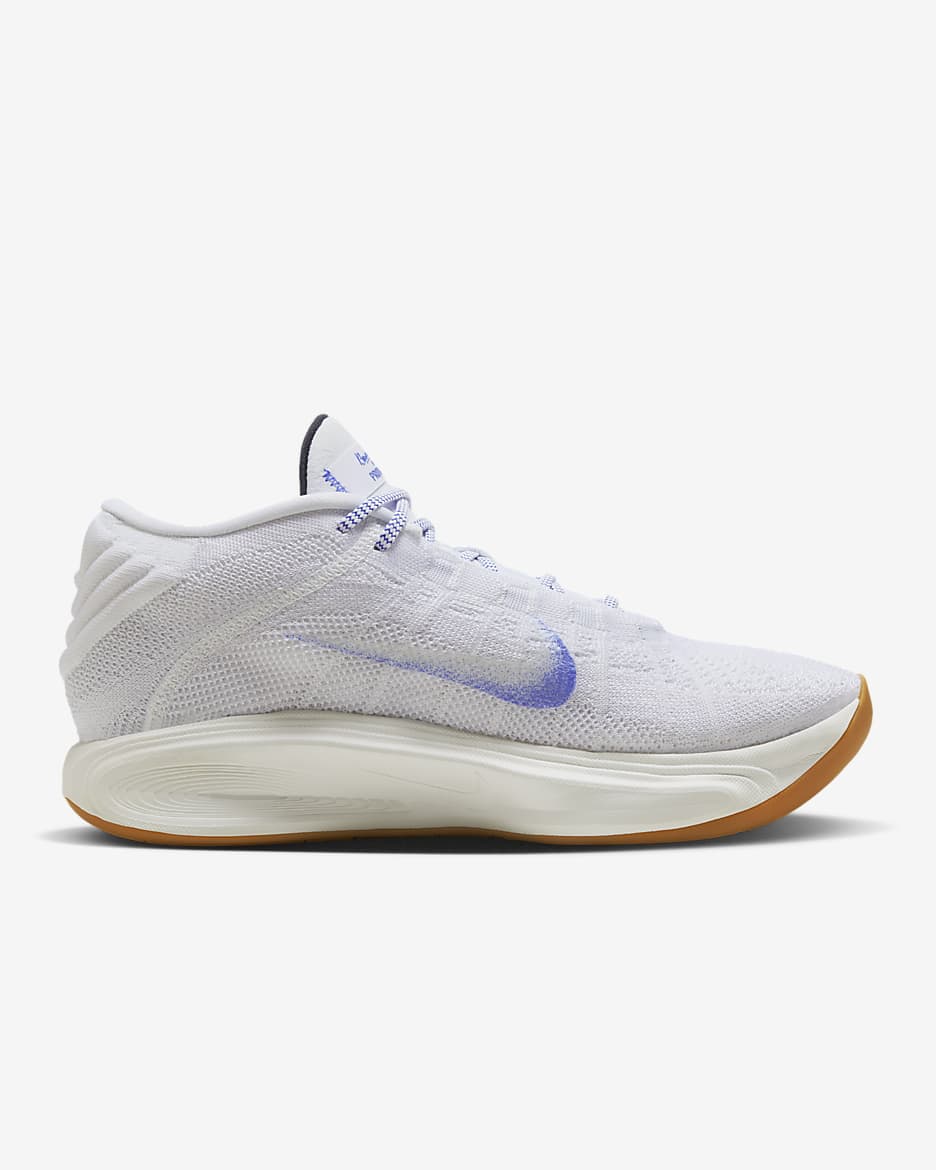 Nike G.T. Hustle 3 Blueprint EP Basketball Shoes - White/Phantom/Total Orange/Racer Blue