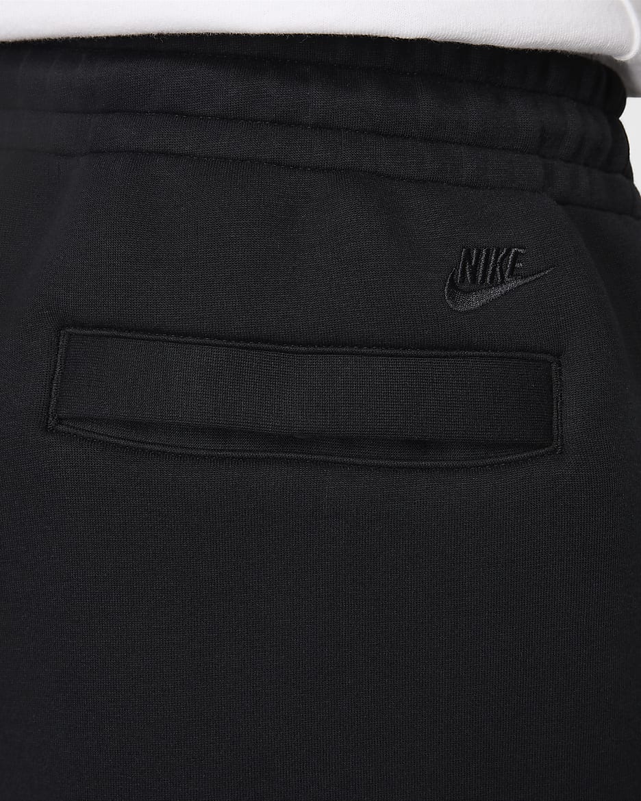 Short en tissu Fleece Nike Tech pour homme - Noir/Noir