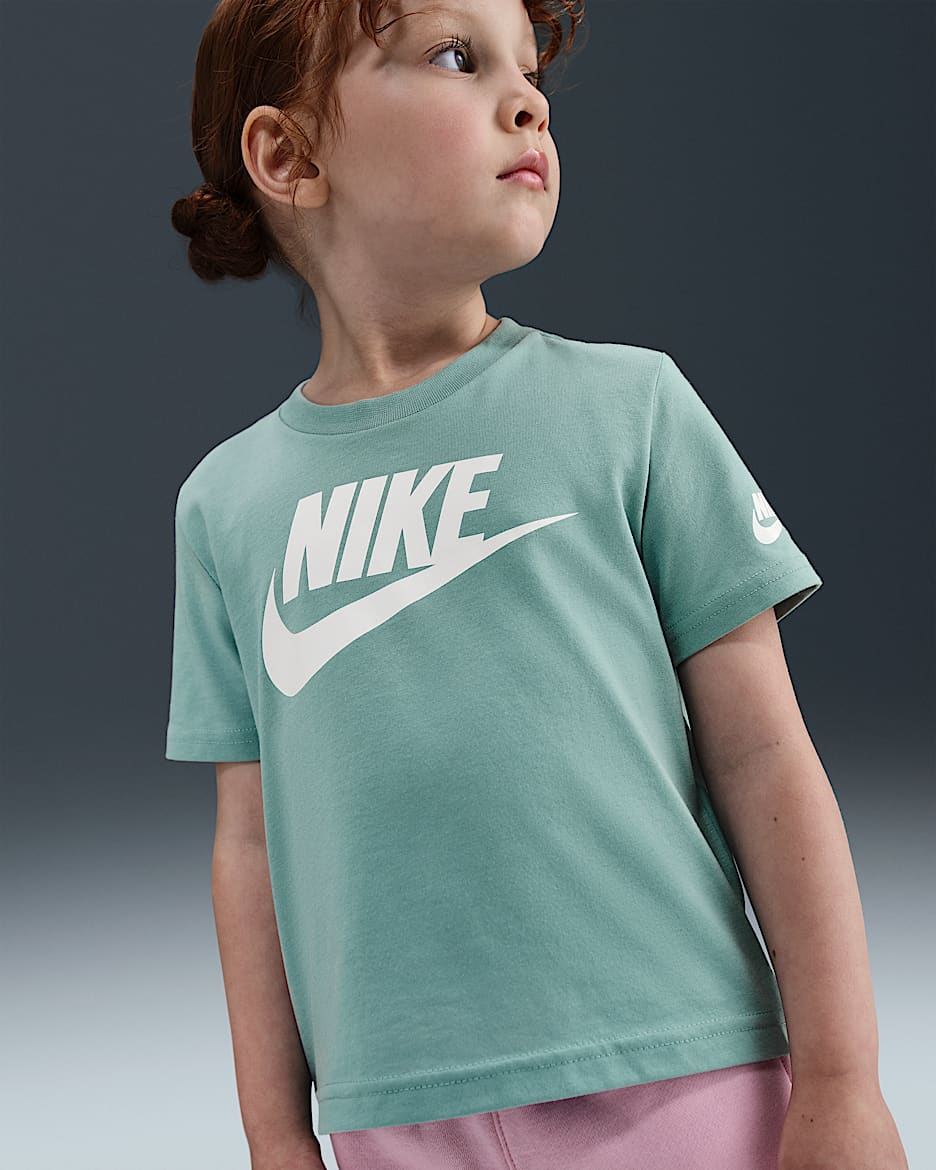 Nike Futura Toddler Evergreen T-Shirt - Cannon
