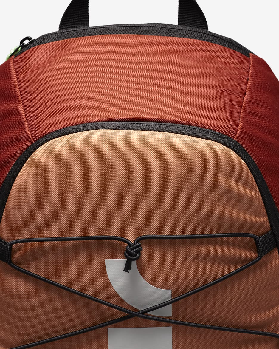 Nike Air Backpack (21L) - Rugged Orange/Amber Brown/Lime Blast