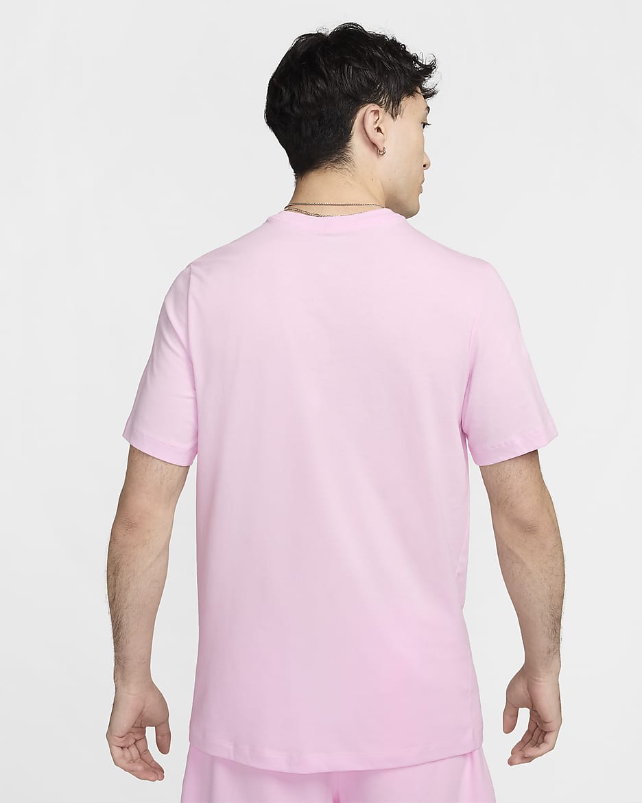 T-shirt Nike Sportswear Club pour Homme - Pink Foam