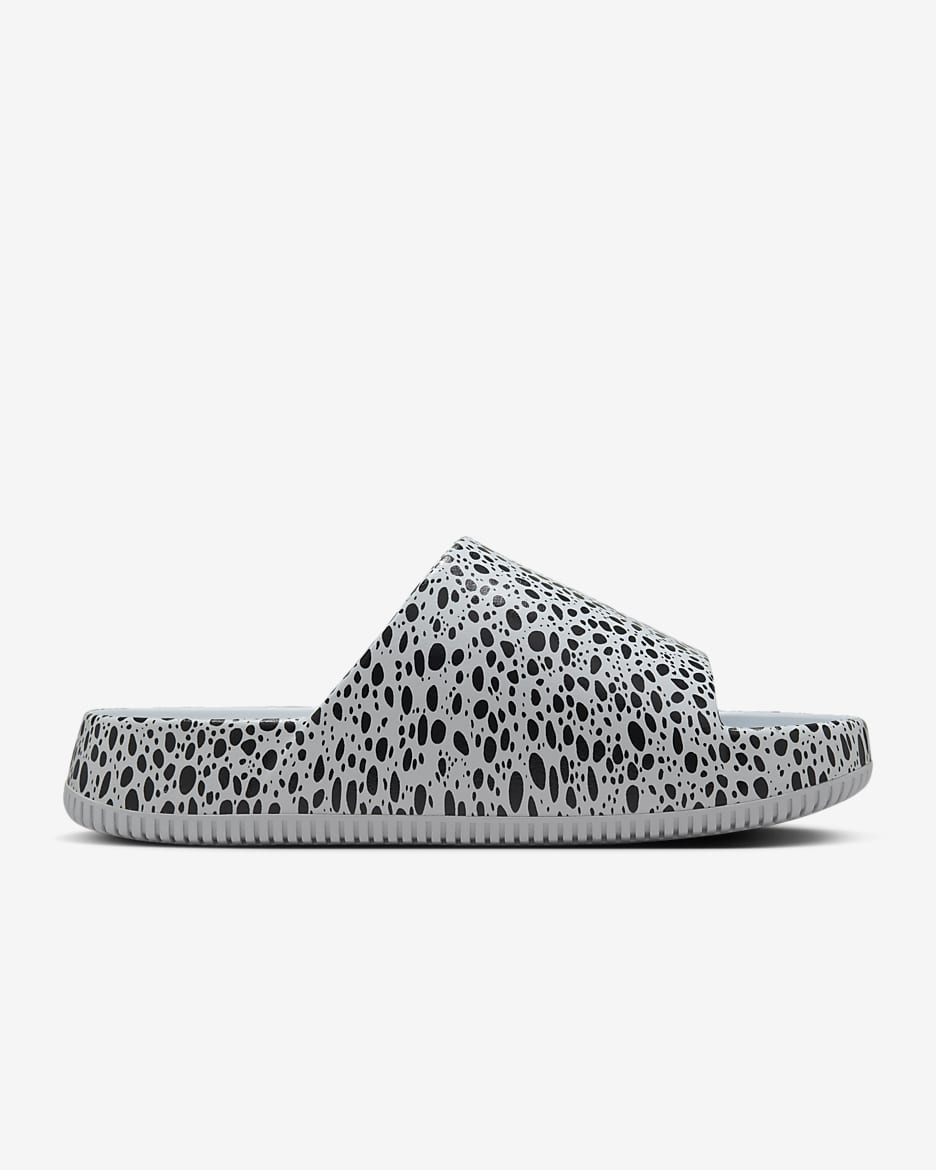 Klapki męskie Nike Calm Electric - Football Grey/Football Grey/Dark Obsidian