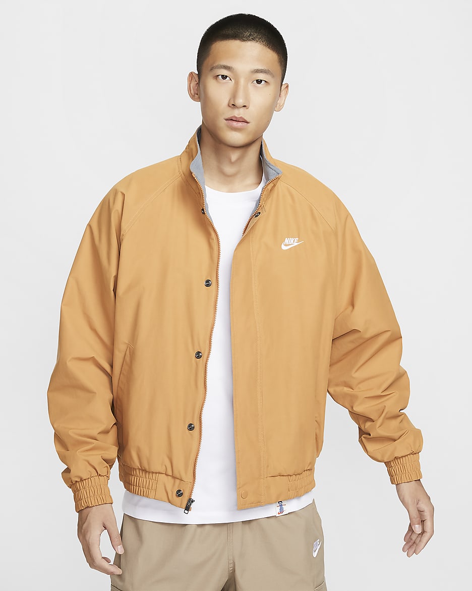 Nike Club Futura Men's Jacket - Flax/White