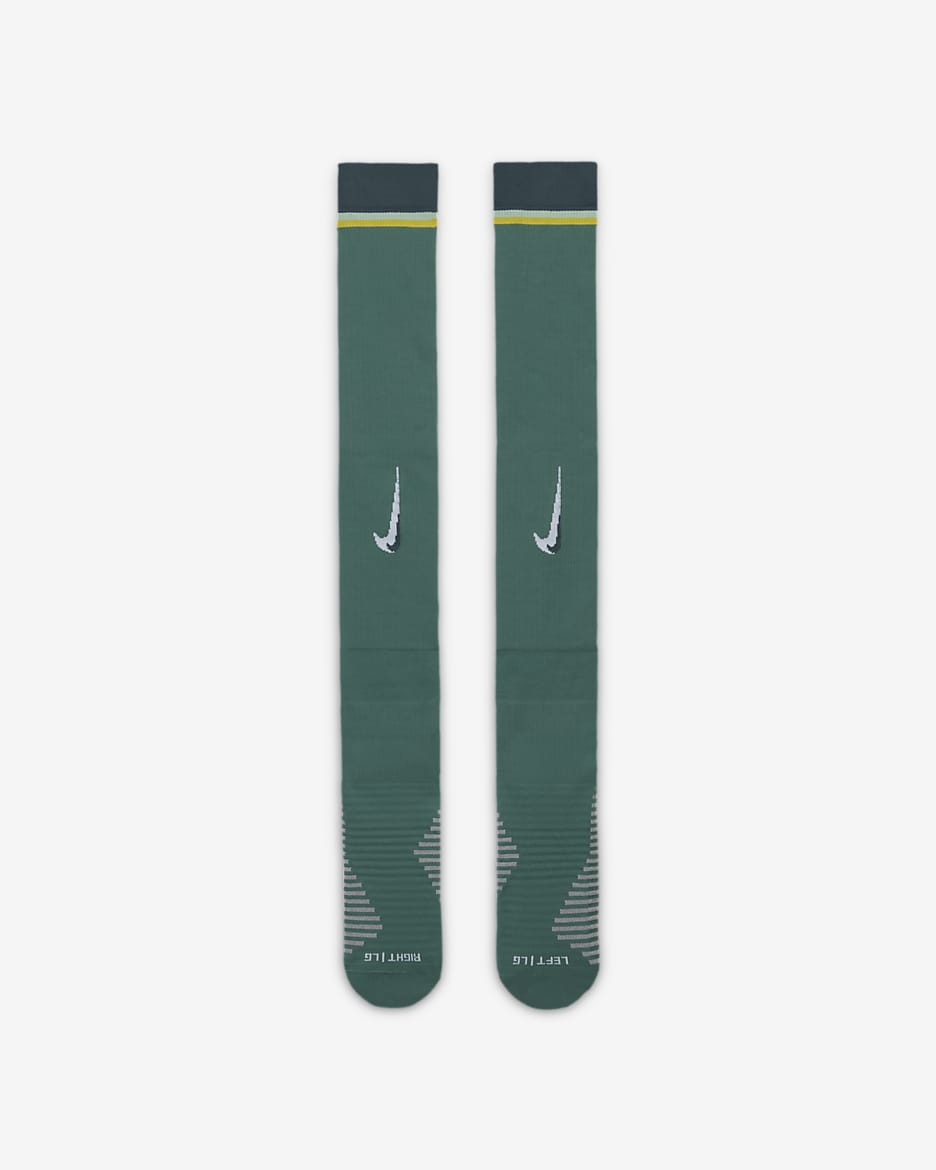 Tottenham Hotspur 2024/25 Strike Third Nike Football Knee-High Sock - Bicoastal/Faded Spruce/Enamel Green/White