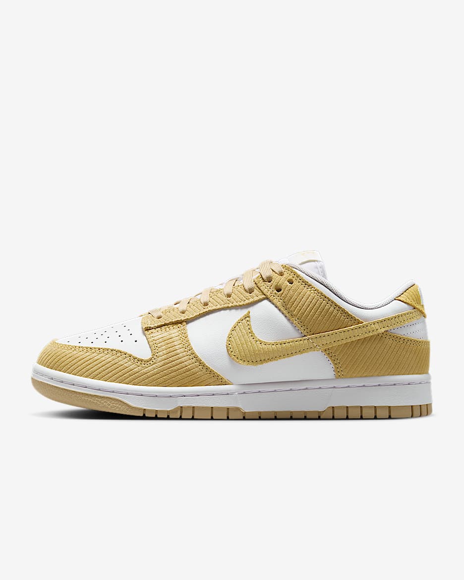 Nike Dunk Low Women's Shoes - Alabaster/White/Team Gold/Soft Yellow