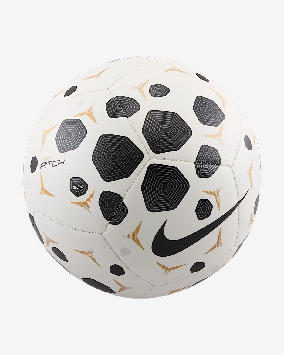 Nike Pitch Soccer Ball - White/Black/Black