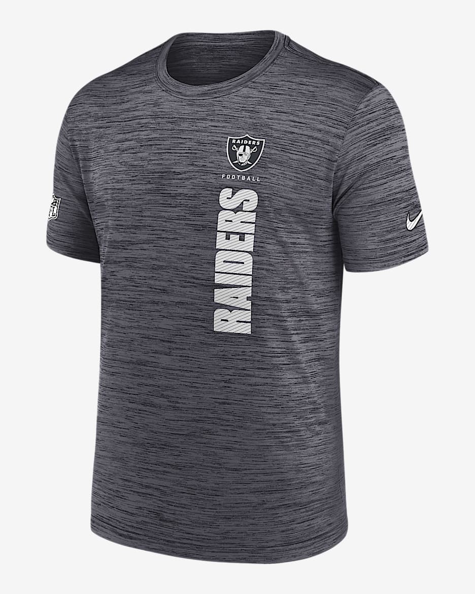 Las Vegas Raiders Sideline Velocity Camiseta Nike Dri-FIT NFL - Hombre - Negro