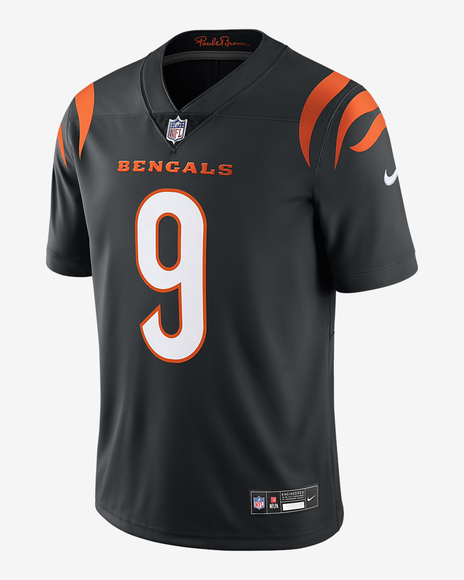 Joe Burrow Cincinnati Bengals Men's Nike Dri-FIT NFL Limited Football Jersey - Black