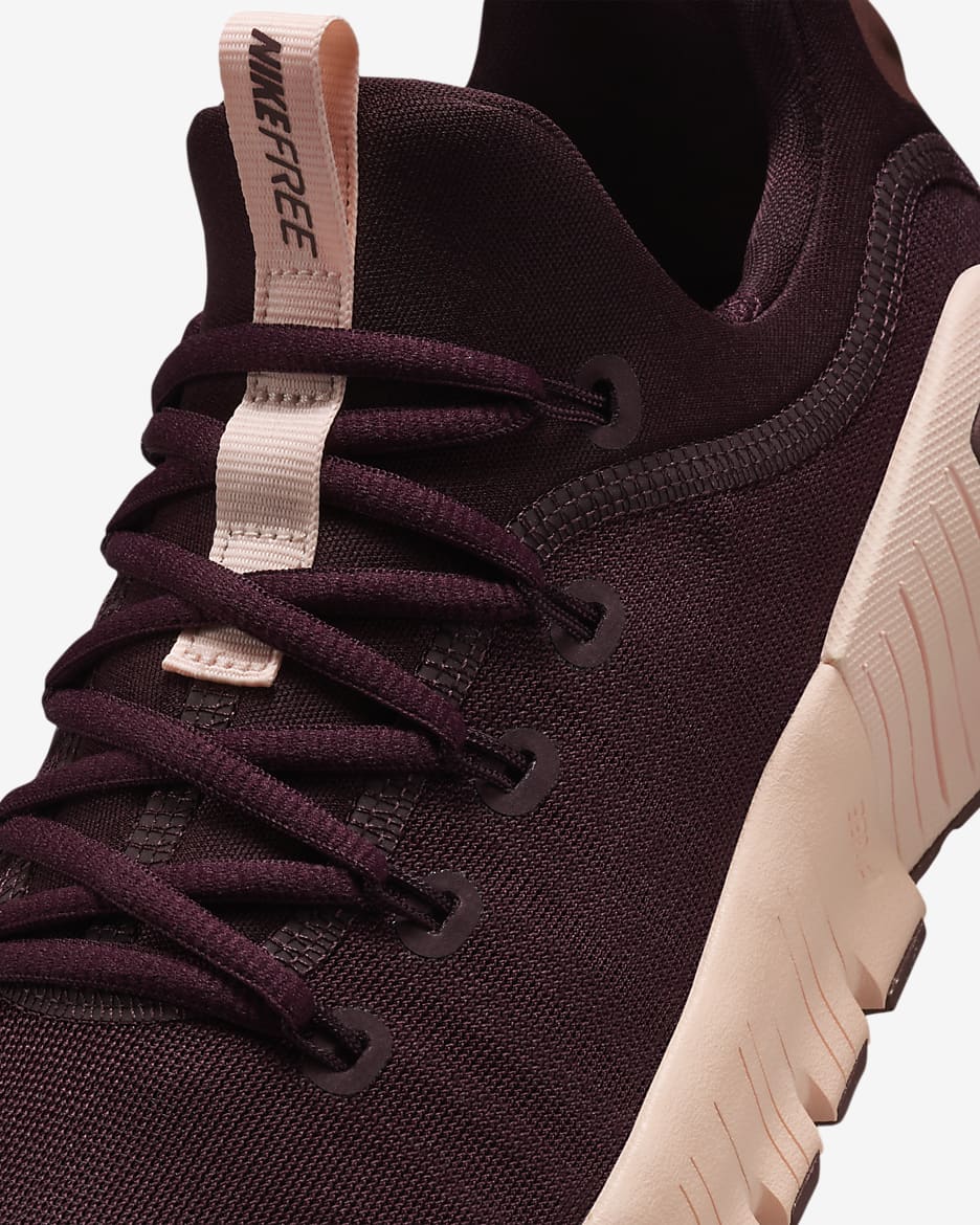 Nike Free Metcon 6 Women's Workout Shoes - Burgundy Crush/Crimson Tint/Dark Pony