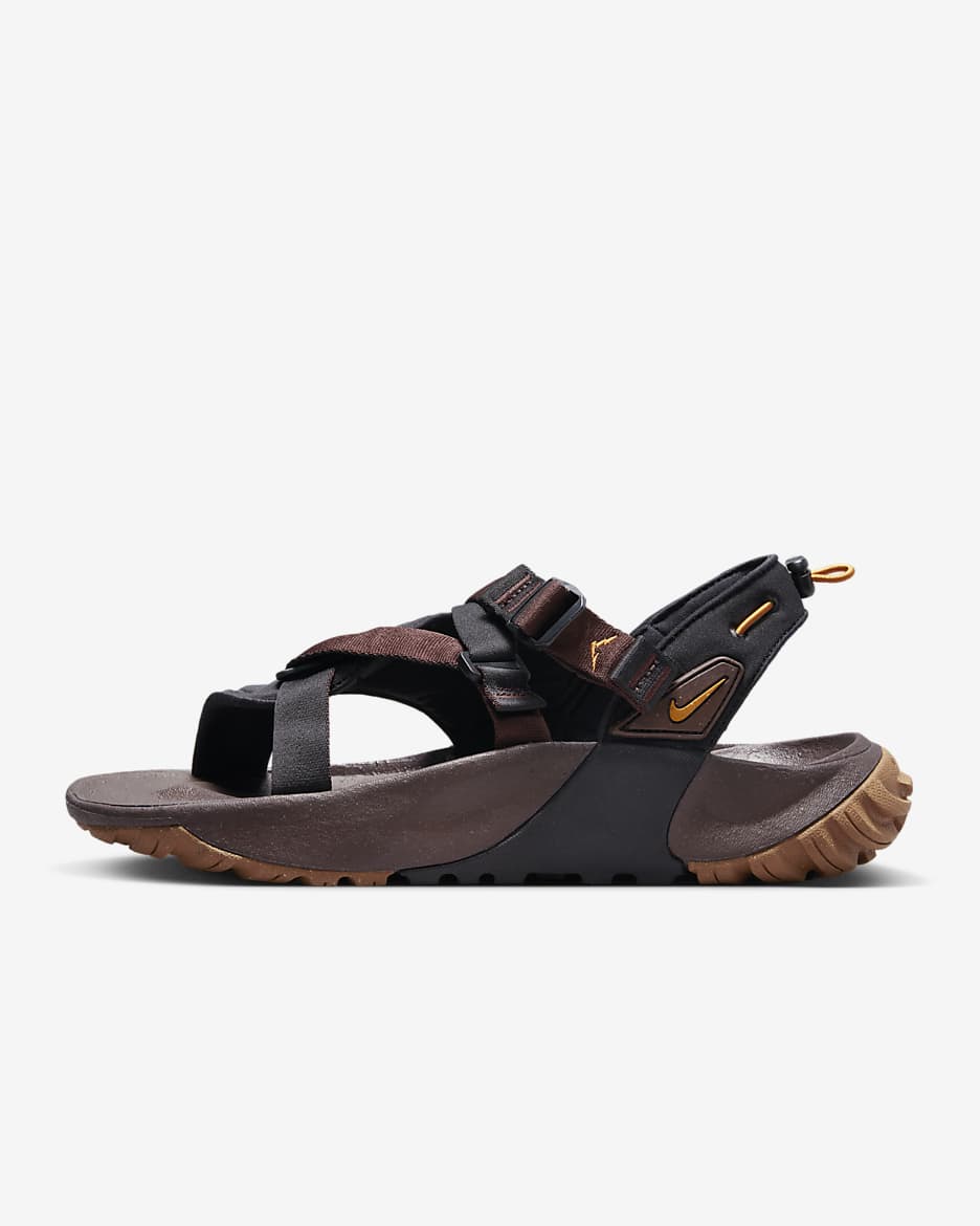 Nike Oneonta Next Nature Men's Sandals - Earth/Desert Ochre/Gum Medium Brown/Black