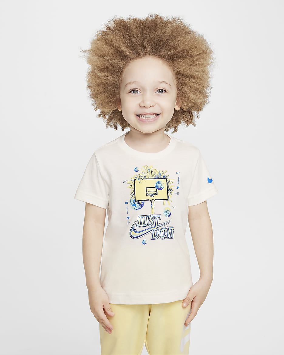 Playera Palm Tree Hoop JDI infantil Nike - Vela
