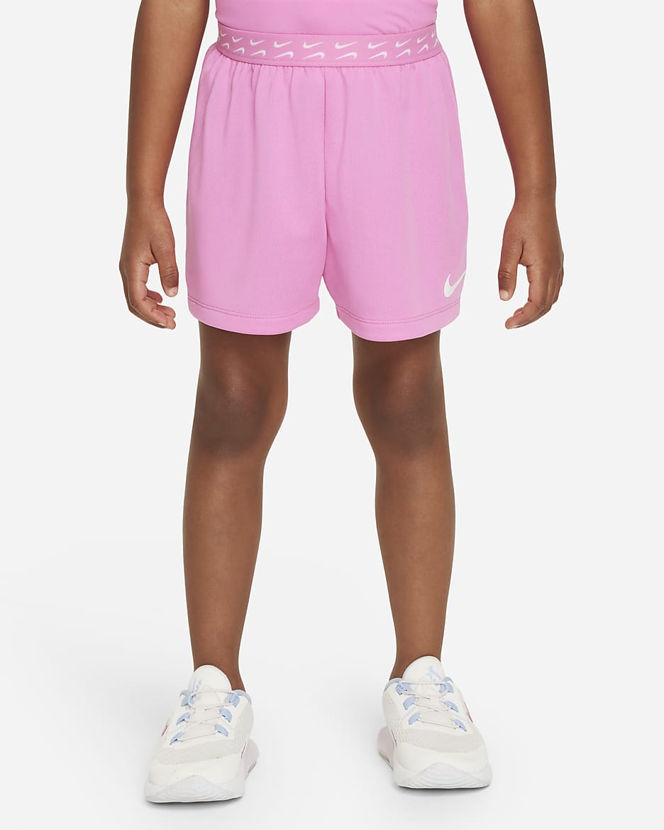 Nike Dri-FIT Trophy Toddler Shorts - Playful Pink