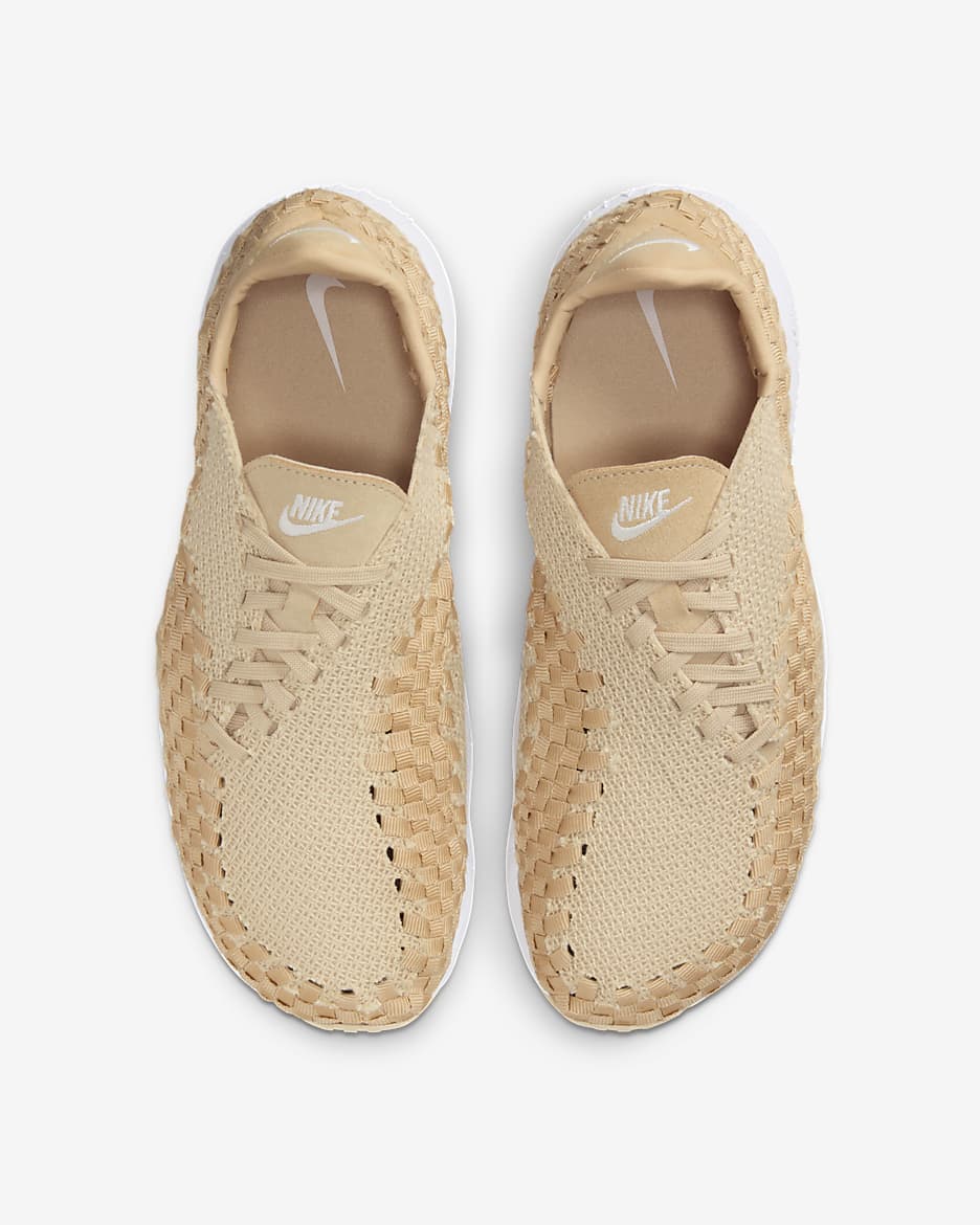 Nike Air Footscape Woven Women's Shoes - Sesame/White/Phantom