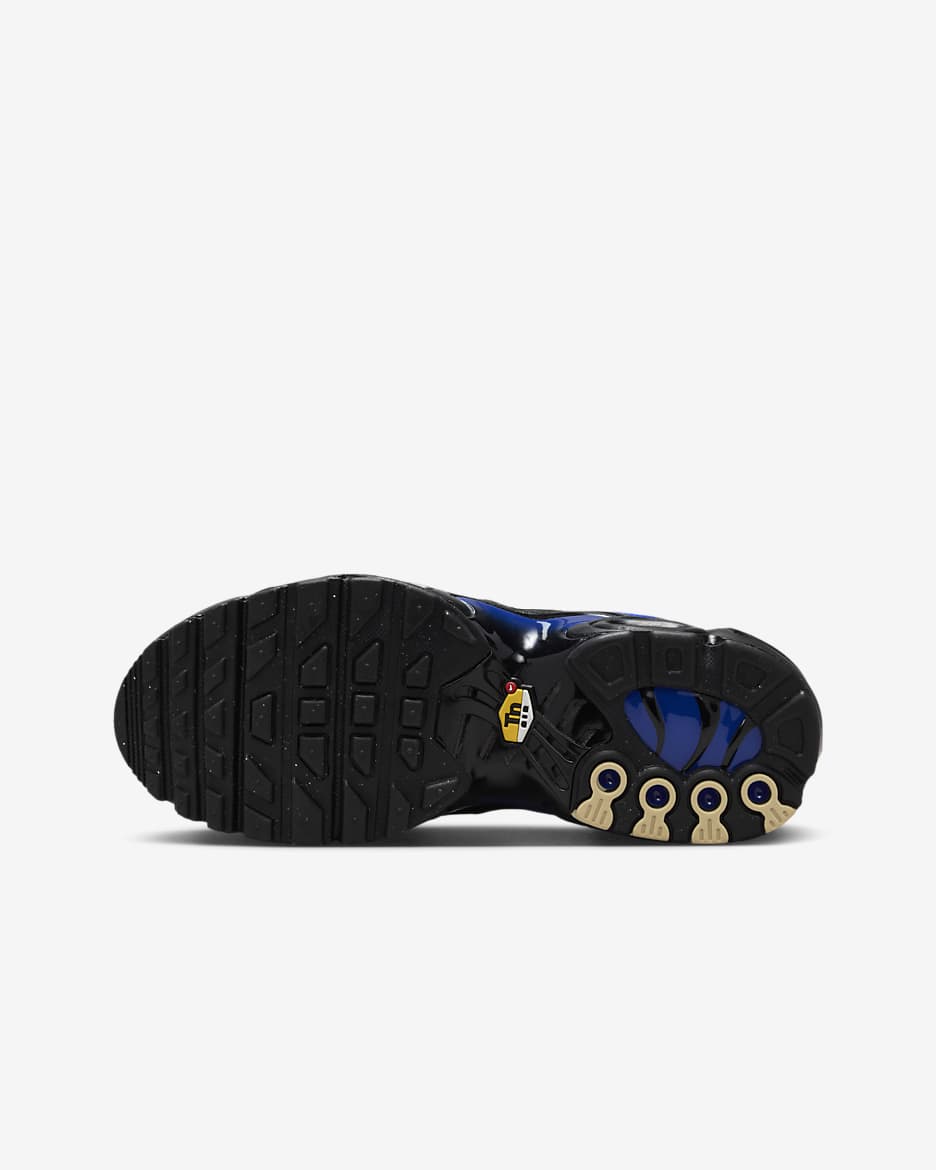 Nike Air Max Plus Older Kids' Shoes - Black/Racer Blue/Obsidian/Phantom