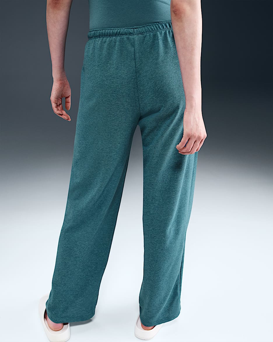 Nike Sportswear Chill Terry Women's Mid-Rise French Terry Open-Hem Sweatpants