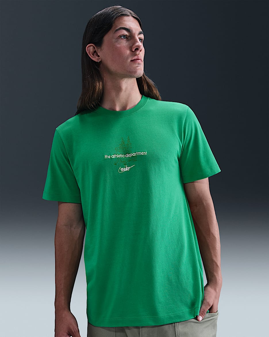 Playera para hombre Nike Sportswear Club - Verde estadio