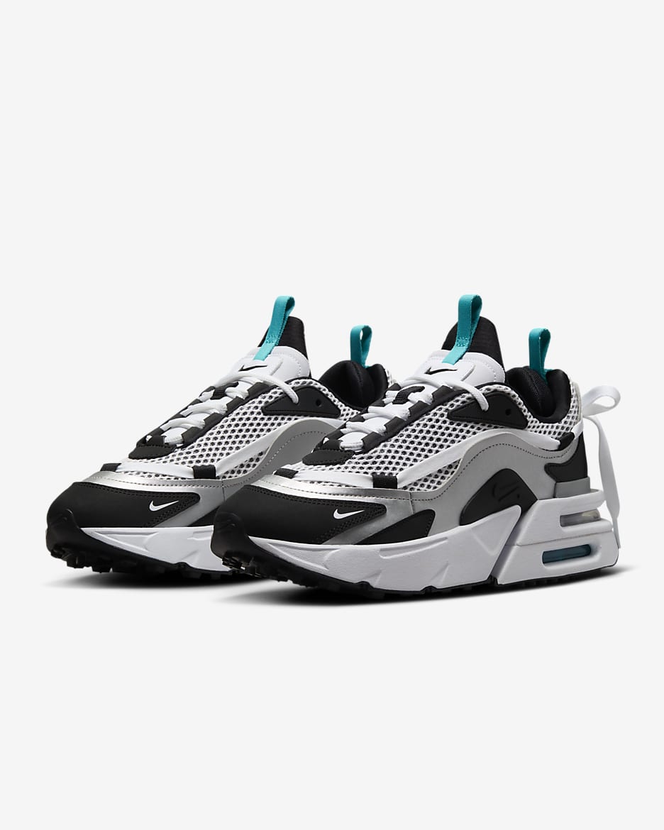 Chaussure Nike Air Max Furyosa NRG pour femme - Blanc/Metallic Silver/Dusty Cactus/Noir