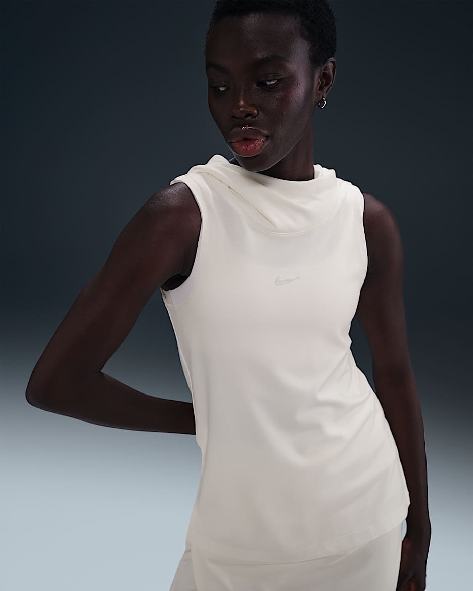 Playera sin mangas para mujer Serena Williams Design Crew - Vela/Vela