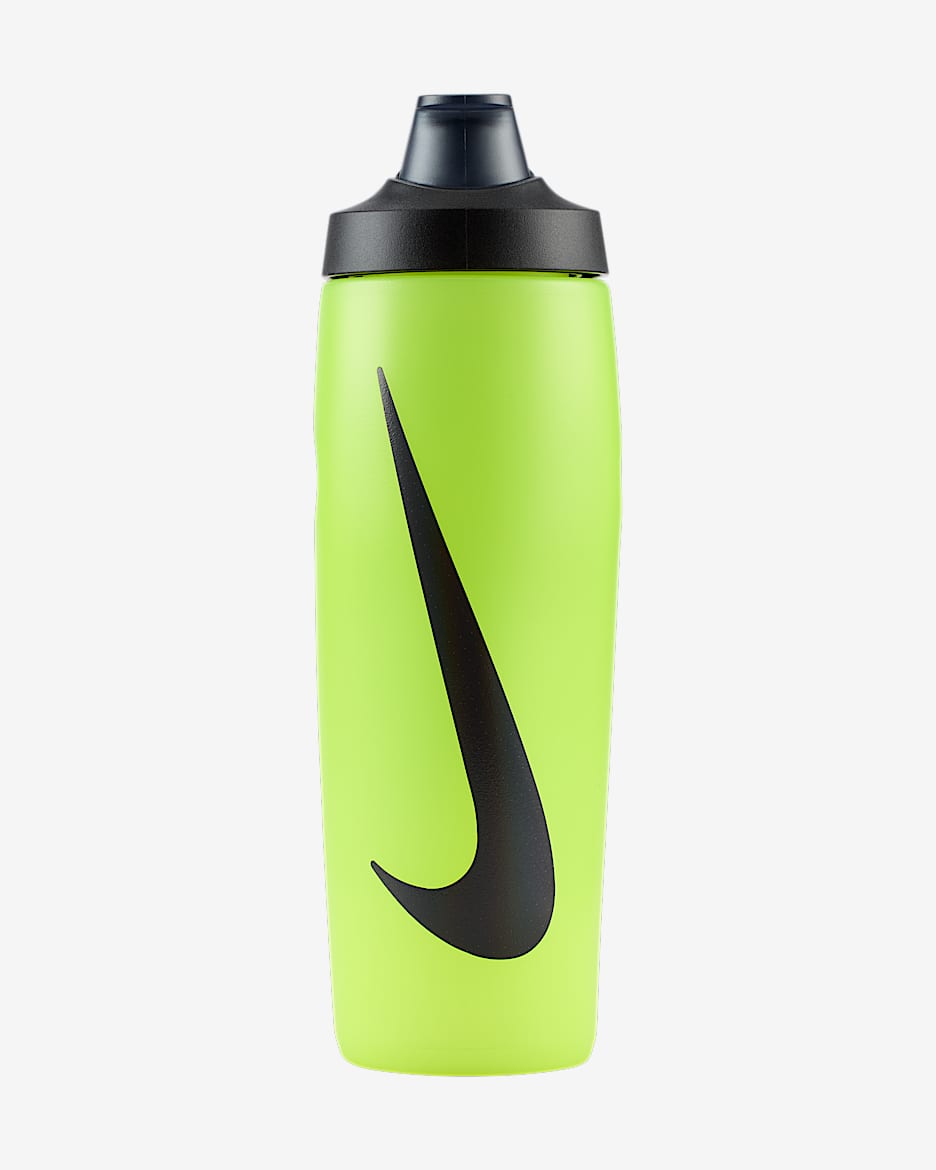 Nike Refuel waterfles met afsluitbaar deksel (700 ml) - Volt/Zwart