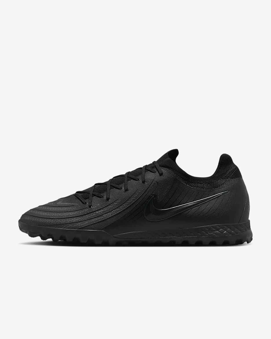 Tacos de fútbol TF de corte low Nike Phantom GX 2 Pro - Negro/Jungla intenso/Negro