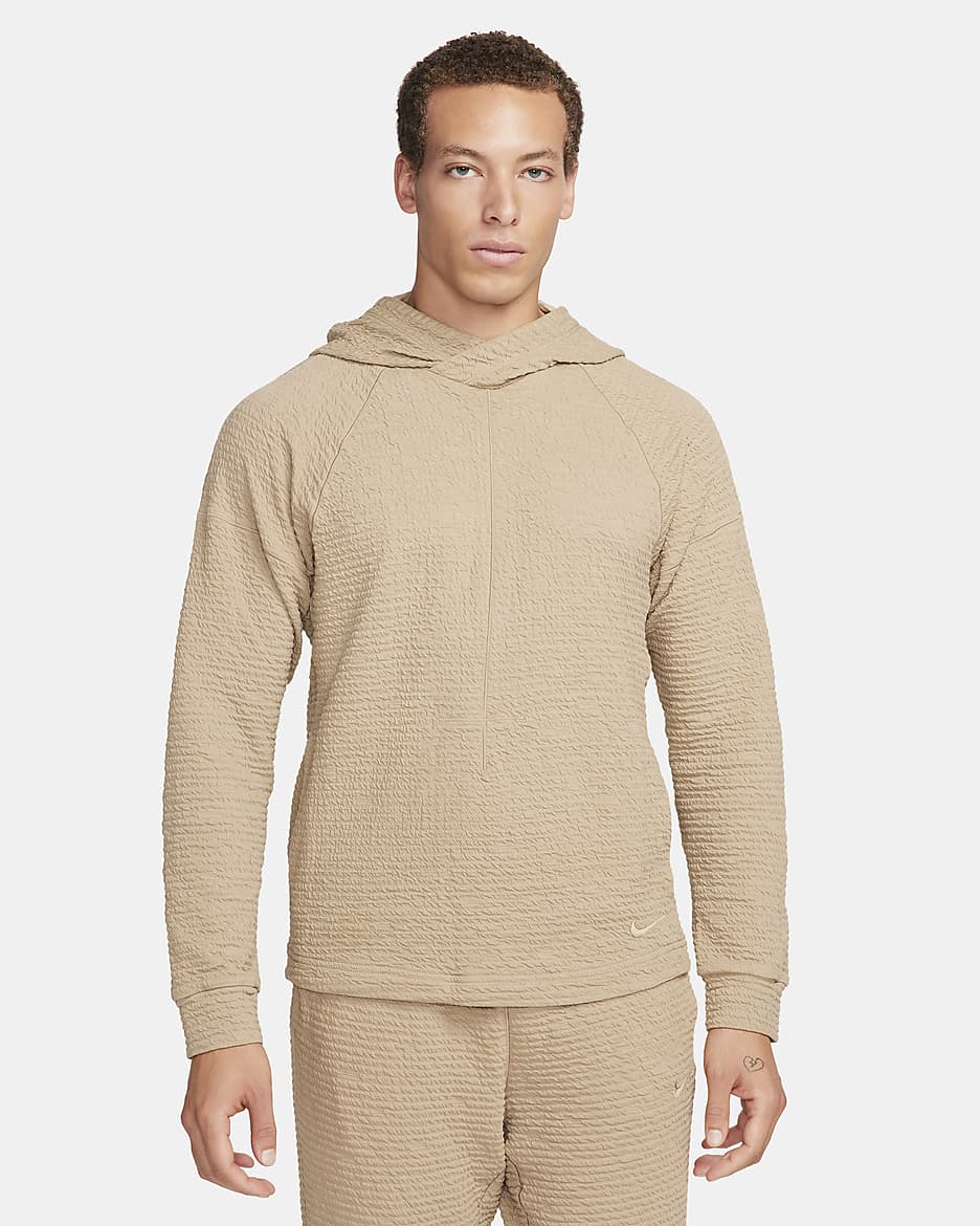 Nike Yoga Men's Dri-FIT Pullover - Khaki/Khaki