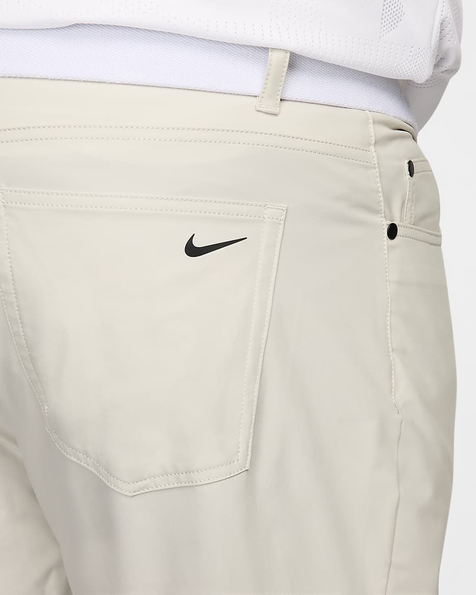 Nike Tour schmale Golfhose mit fünf Taschen für Herren - Light Bone/Schwarz