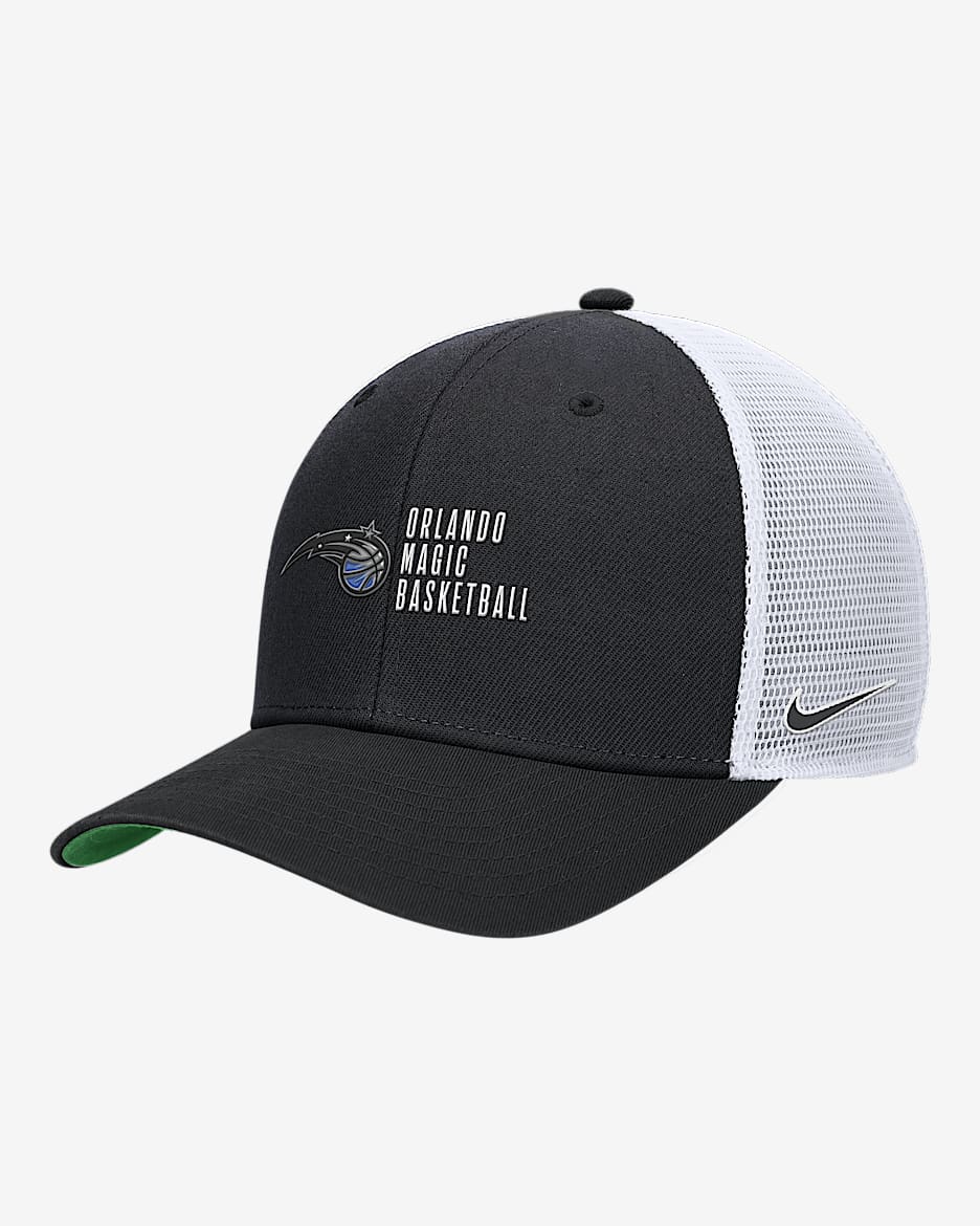 Gorra de rejilla Nike de la NBA Orlando Magic 2024/25 Rise Icon Edition - Negro
