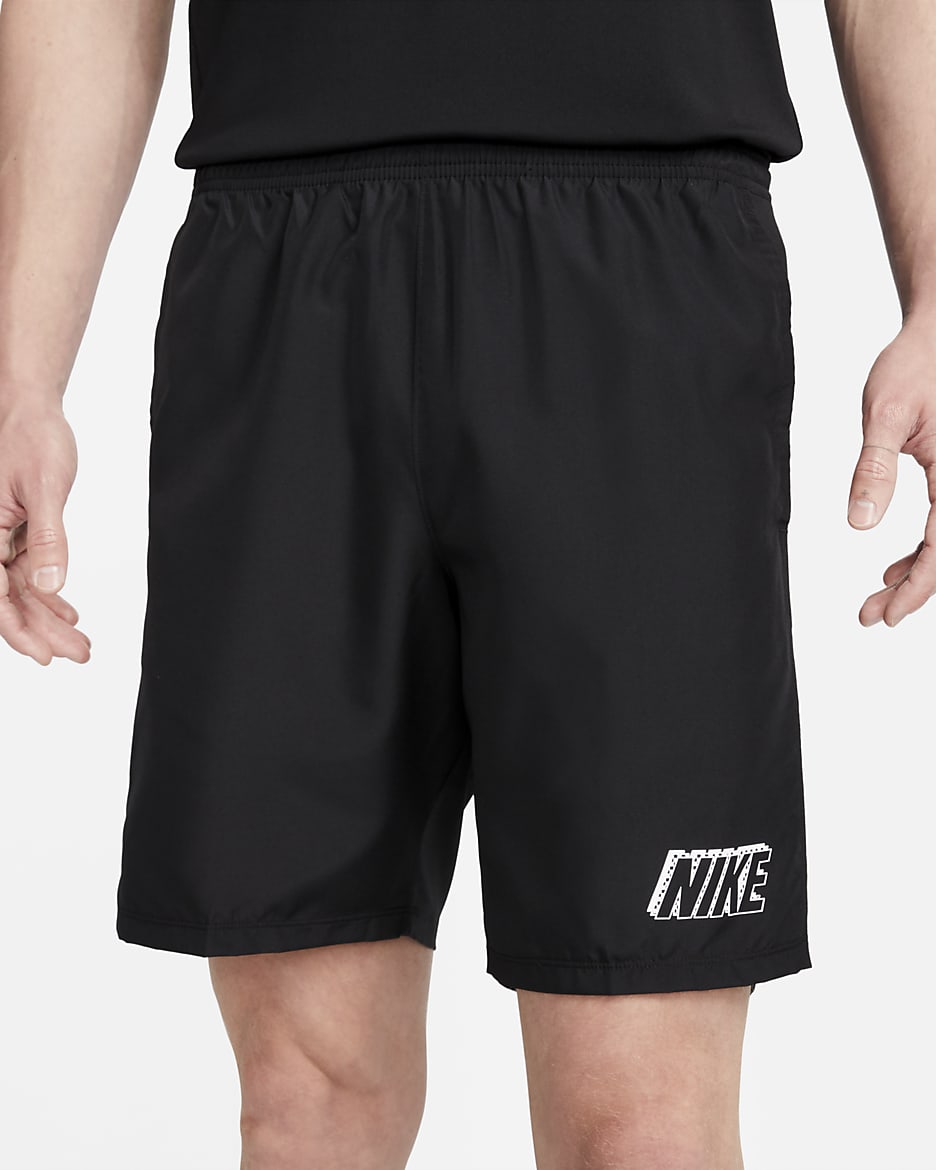 Nike Academy Men's Dri-FIT Soccer Shorts - Black/Black/White