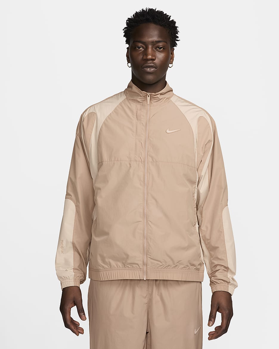 NOCTA Northstar Nylon Track Jacket - Hemp/Sanddrift/Sanddrift