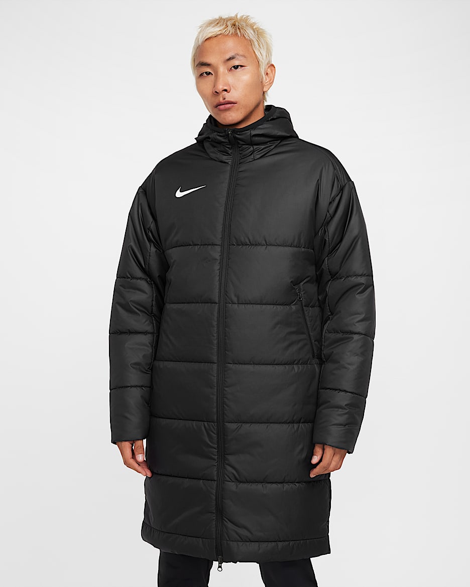Nike Therma-FIT Academy Pro 24 Down Jacket Men's Soccer Jacket (Stock) - Black/White