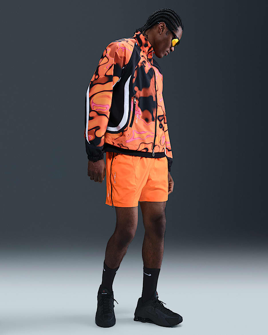 Nike Project F.R.O.G. Men's Shorts - Total Orange/Hyper Royal/Green Shock/Hyper Royal