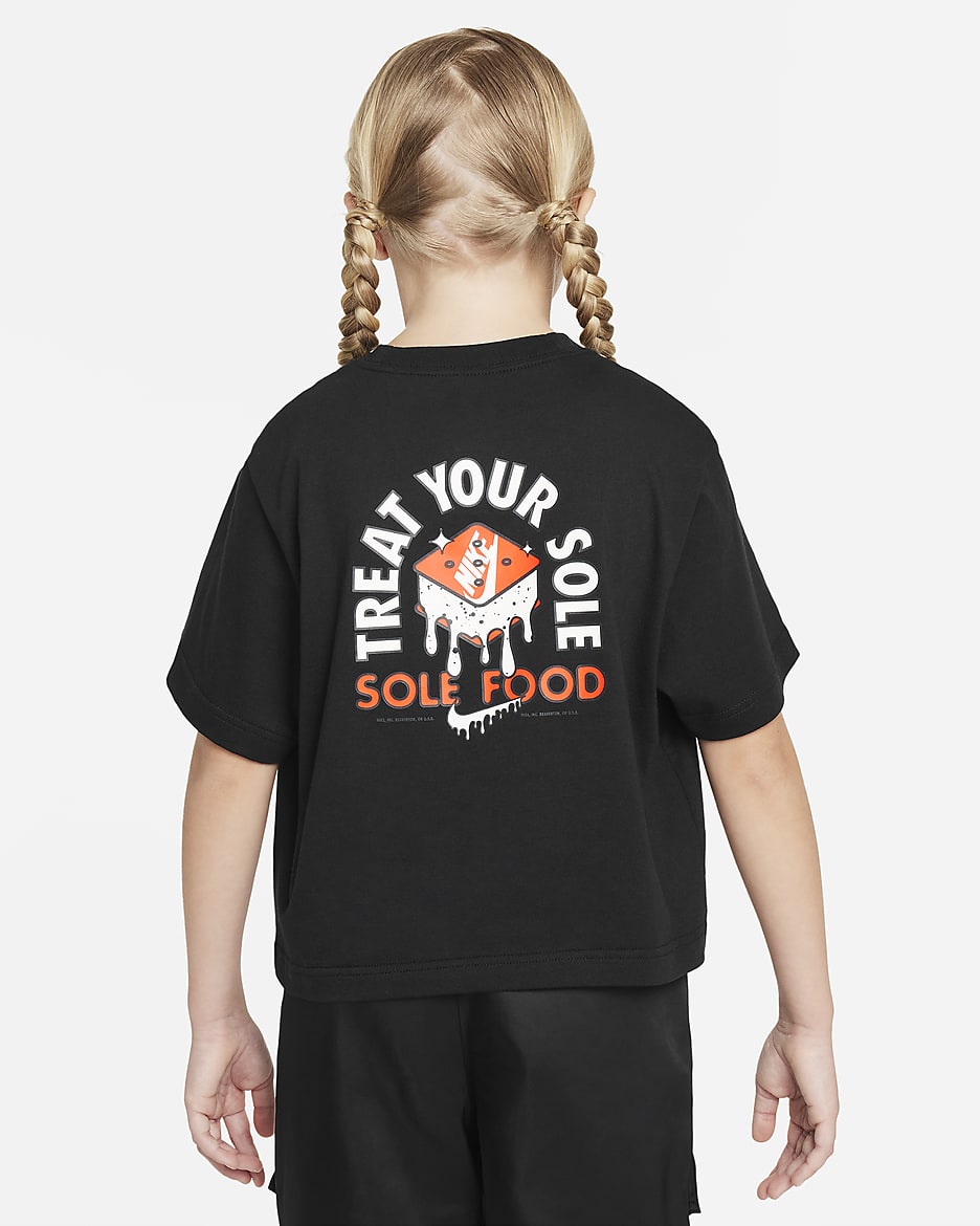 Nike Sportswear T-Shirt für ältere Kinder (Mädchen) - Schwarz