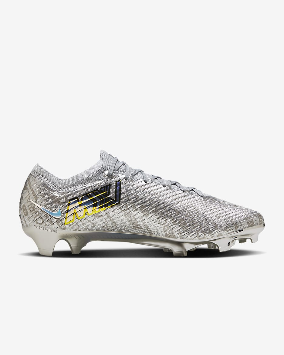 Nike Zoom Mercurial Vapor 15 Elite XXV SE FG Firm-Ground Football Boot - Metallic Silver/Wolf Grey/Pure Platinum/Black