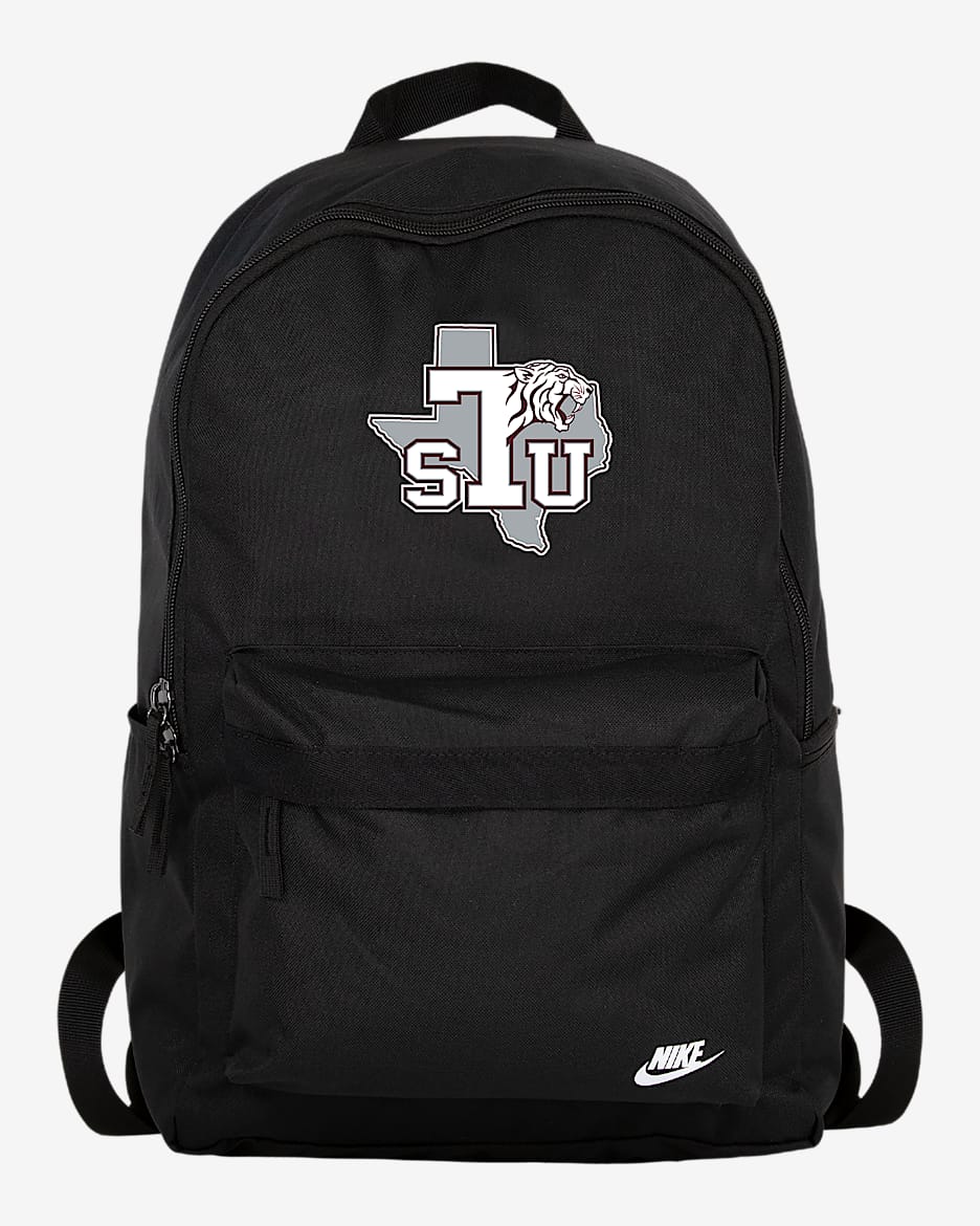 Mochila Texas Southern Nike College Heritage - Negro