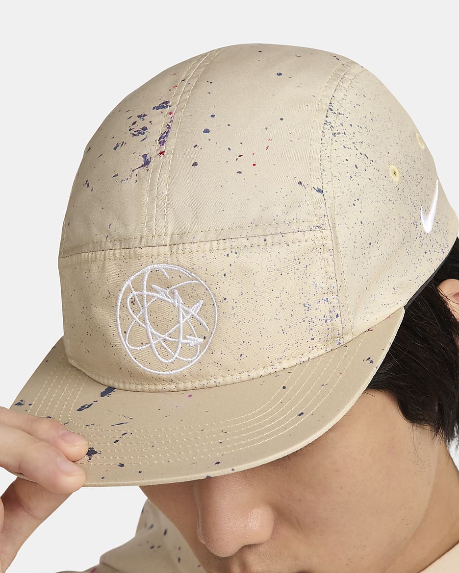 Korea Fly Nike Dri-FIT Breaking Cap - Sand Drift/White