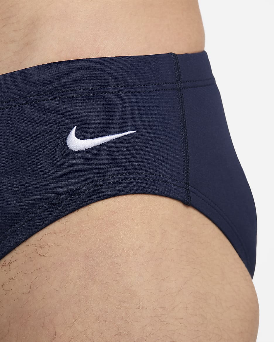 Calzoncillos de natación para hombre Nike Solid - Azul marino medianoche