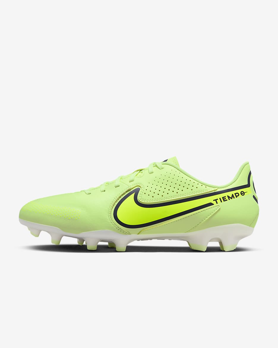 Nike Tiempo Legend 9 Academy MG Multi-Ground Football Boot - Barely Volt/Summit White/Volt