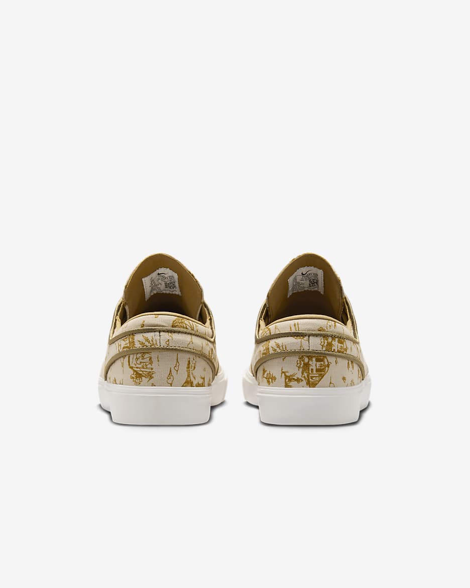 Nike SB Zoom Janoski OG+ Premium Skate Shoes - Sesame/Bronzine/Sail/Flat Gold