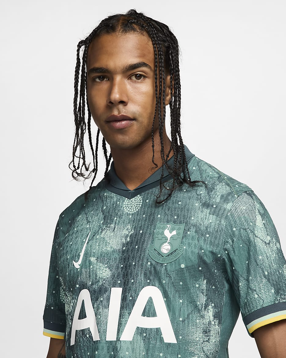 Tottenham Hotspur 2024/25 Match Third Men's Nike Dri-FIT ADV Football Shirt - Enamel Green/Bicoastal/White